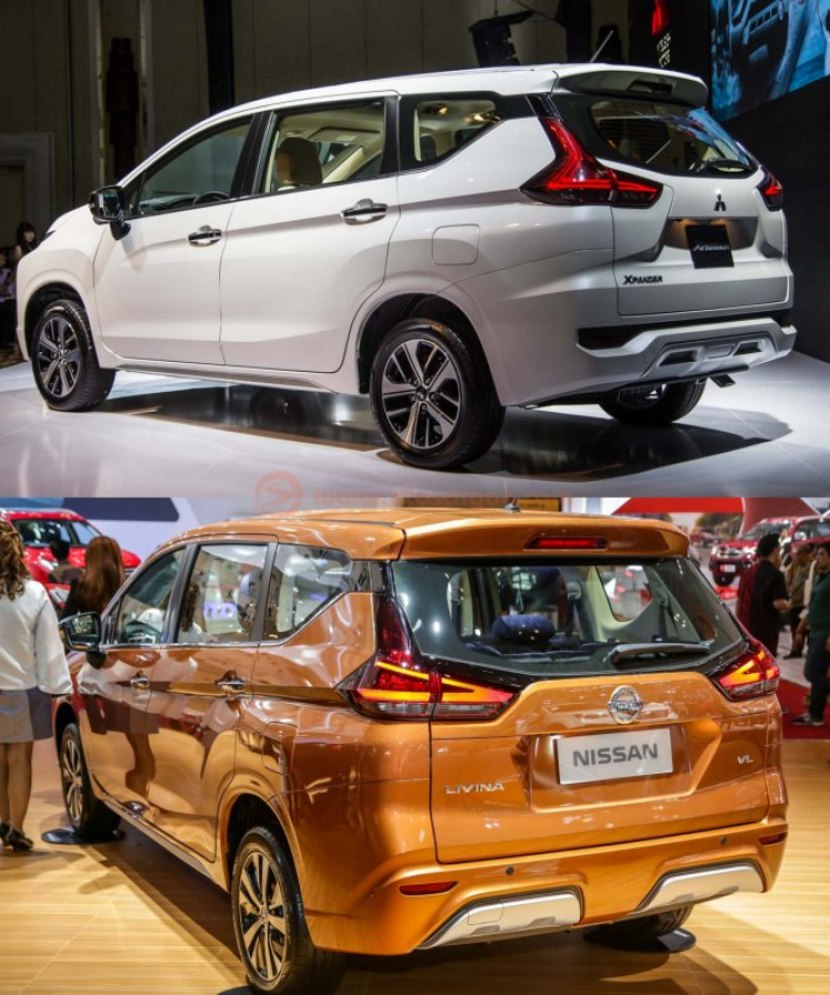 [THSS] So sánh Mitsubishi Xpander và Nissan Livina sắp về Việt Nam