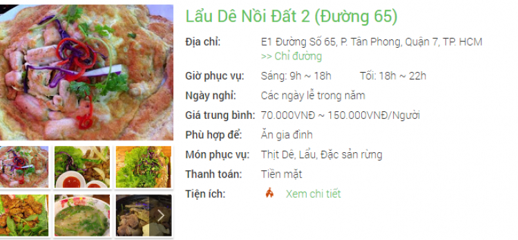 Các quán ăn ngon bổ rẻ ở quận 7 Các quán ăn ngon bổ rẻ ở quận 7