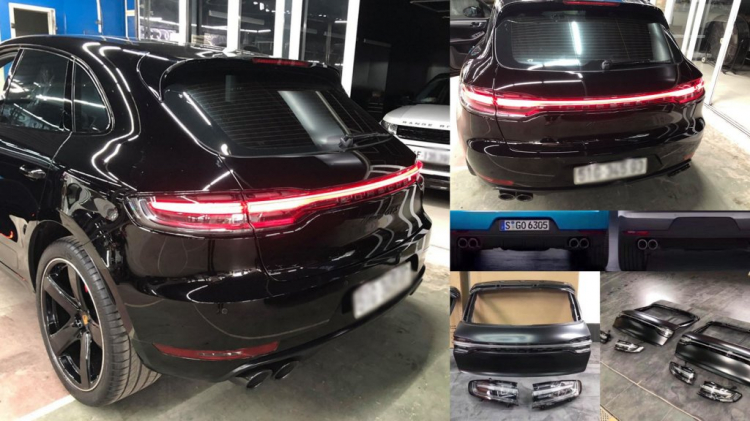 Porsche Macan GTS 2016 ‘’lên đời’’ facelift 2019 với chi phí hơn 100 triệu đồng