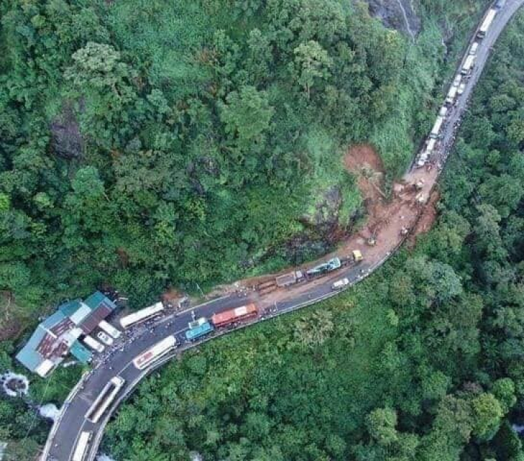 Cập nhật tình hình sạt lở ở đèo Bảo Lộc