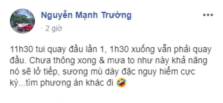 Cập nhật tình hình sạt lở ở đèo Bảo Lộc