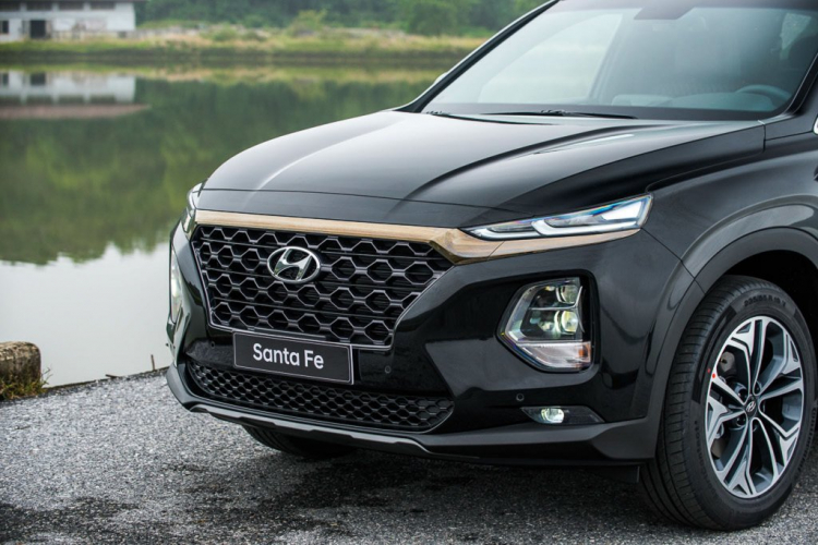 Hyundai SantaFe lọt top 10 xe bán chạy nhất Việt Nam T07/2019