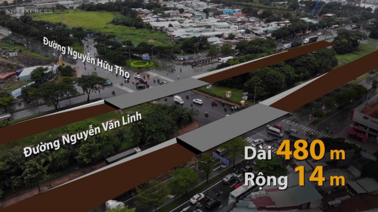 [Thảo luận] Dự án hầm chui 3 tầng khu Nam Sài Gòn