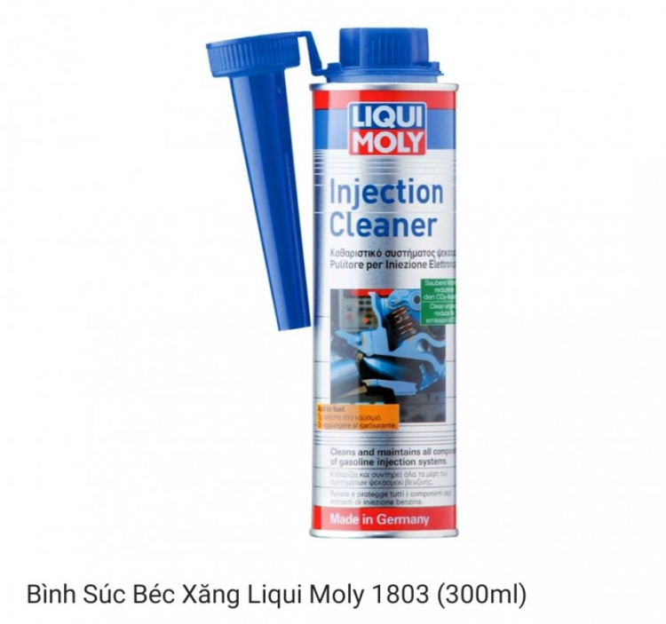 Xe 2b Fu FI có cần xúc rửa béc kim phun không? Xe 2b Fu FI có cần xúc rửa béc kim phun không?