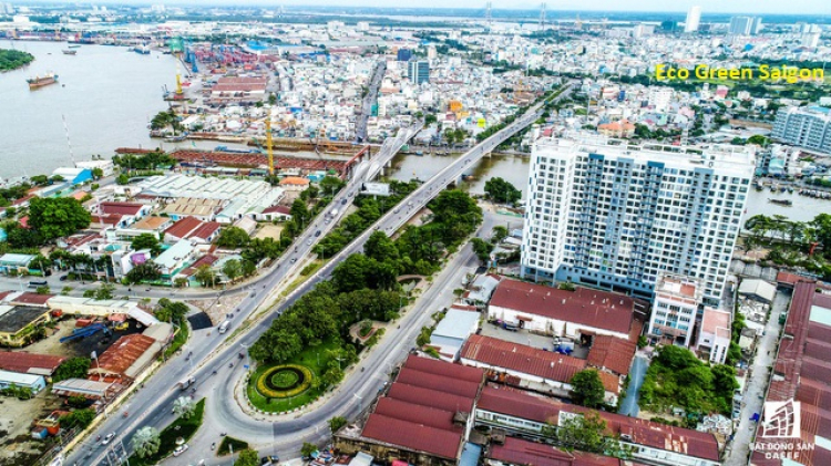 Eco Green Saigon Quận 7 - Phần 7:  Tiến độ Tháng 4/2021