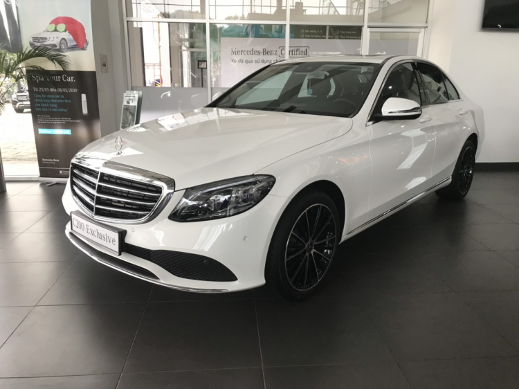 Mới lụm em Mercedes-Benz C 200 đời 2019