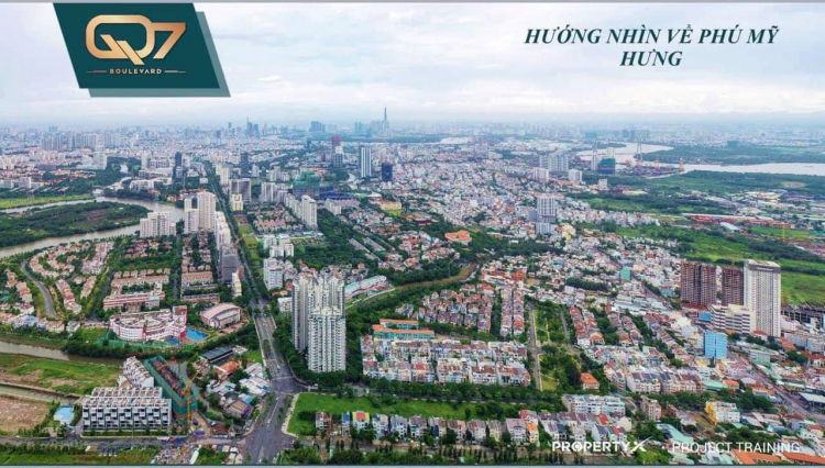 Dự án Căn Hộ Cao Cấp Q7 Boulevard mặt tiền Nguyễn Lương Bằng Gía dự kiến 40tr/m2