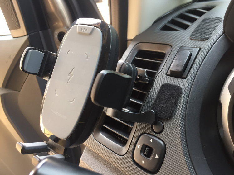 [Hàng Cao Cấp] Giá đỡ điện thoại kèm sạc không dây ô tô SH-014 thương hiệu Mỹ, bản tự động