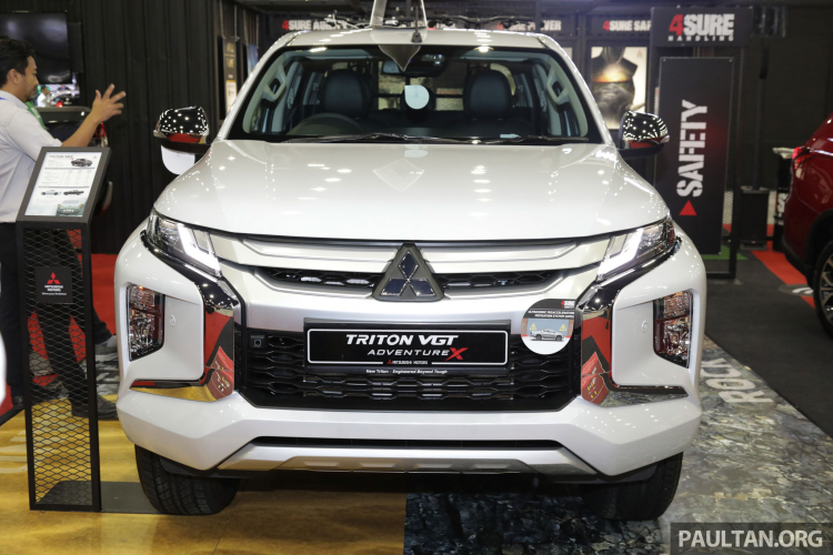 Mitsubishi Triton 2019 tại Malaysia được nâng cấp thanh gá thùng; không đổi giá bán