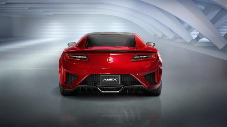 Honda NSX phiên bản sản xuất trình làng