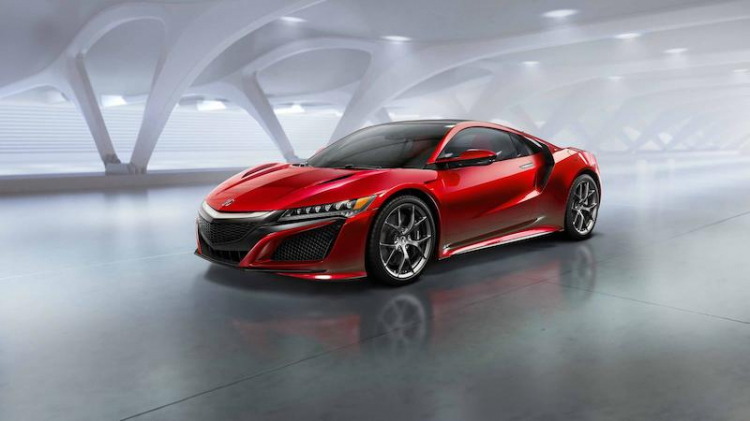 Honda NSX phiên bản sản xuất trình làng