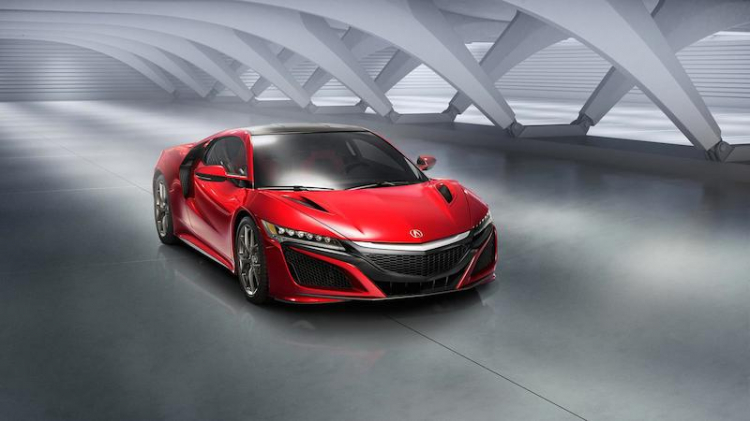 Honda NSX phiên bản sản xuất trình làng