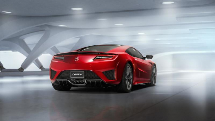 Honda NSX phiên bản sản xuất trình làng