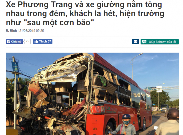 Xe Phương Trang và xe Giường Nằm