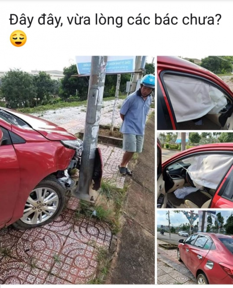 Nhầm chân ga, người phụ nữ đâm Fadil vào gốc cây và lý do túi khí không nổ Nhầm chân ga, người phụ nữ đâm Fadil vào gốc cây và lý do túi khí không nổ
