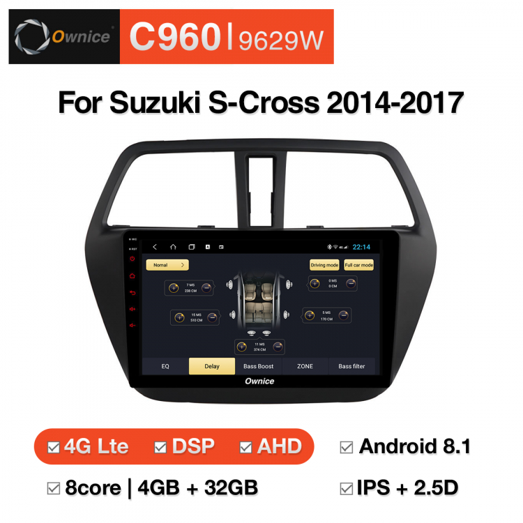 Đầu DVD android cho suzuki s-cross