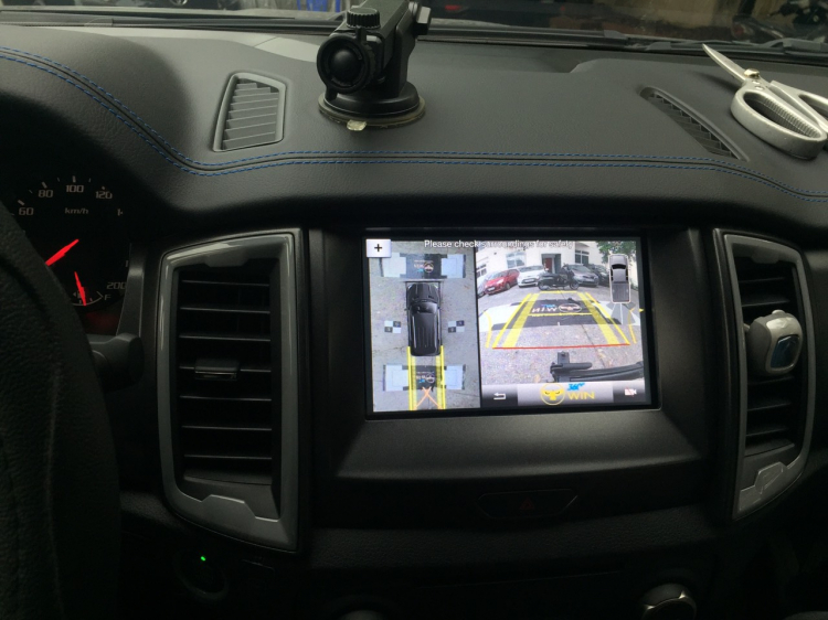 Lắp đặt Camera 360 độ Owin cho Ford Ranger Raptor 2019.
