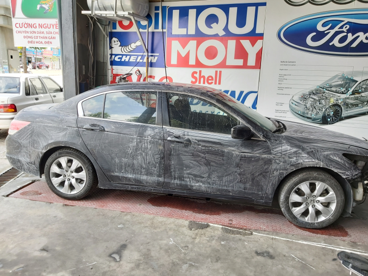 Em mua honda accord 2008 giá 482tr về tháo rã máy, gầm Em mua honda accord 2008 giá 482tr về tháo rã máy, gầm