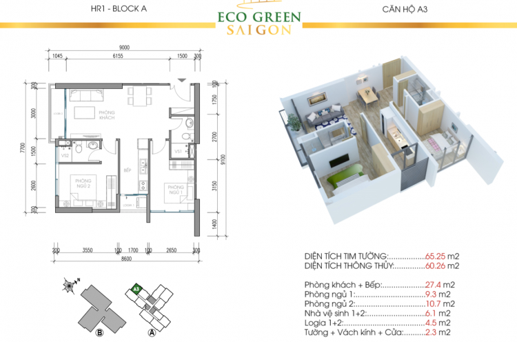 Eco Green Saigon Quận 7 - Phần 2: Thiết kế căn hộ & Nhà mẫu - Trải nghiệm căn hộ bàn giao đầu tiên