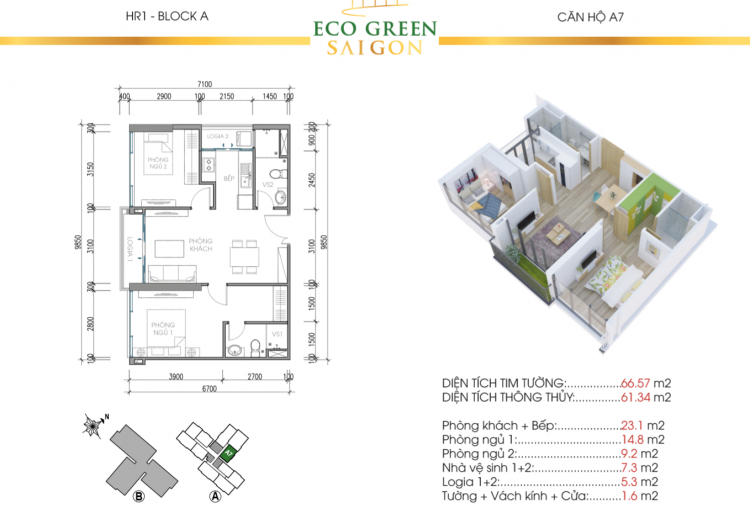 Eco Green Saigon Quận 7 - Phần 2: Thiết kế căn hộ & Nhà mẫu - Trải nghiệm căn hộ bàn giao đầu tiên