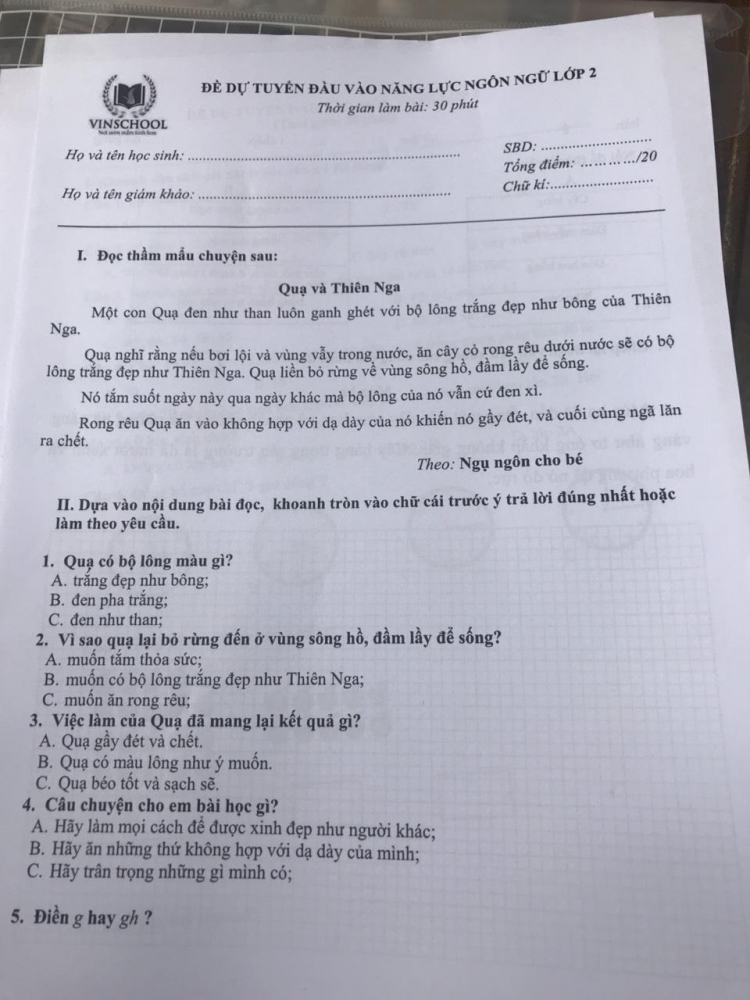Cư dân Vin Bason không được vô Lớp 1 Trường Tiểu Học Nguyễn Bỉnh Khiêm Cư dân Vin Bason không được vô Lớp 1 Trường Tiểu Học Nguyễn Bỉnh Khiêm