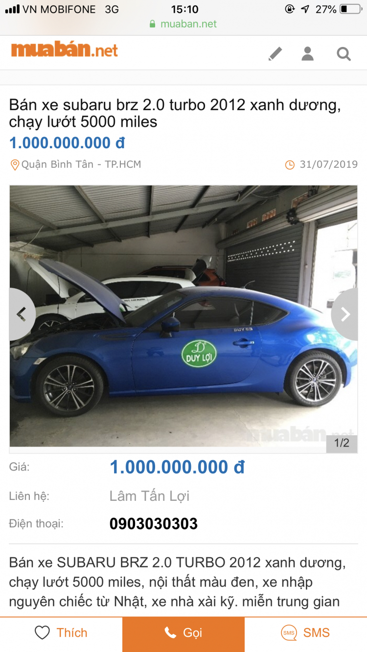 Nhờ các bác tư vấn mua xe Toyota 86 cũ ! Nhờ các bác tư vấn mua xe Toyota 86 cũ !