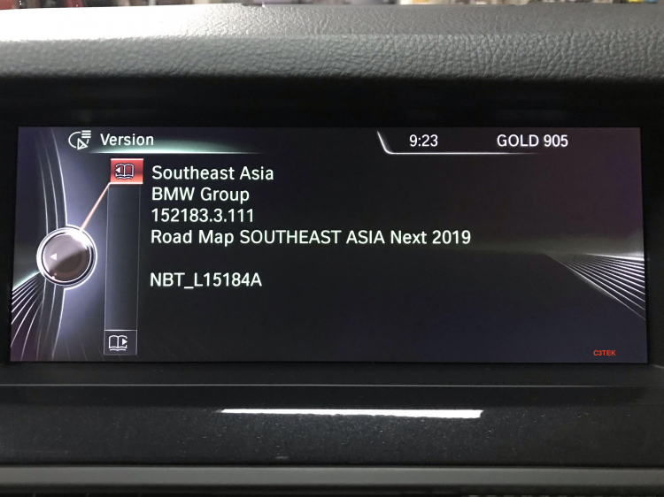 Cập nhật bản đồ BMW đầu Head Unit NTB