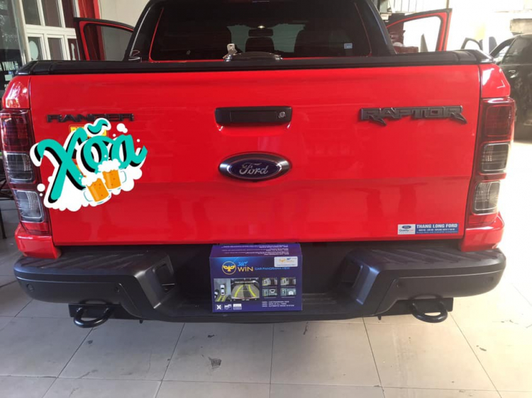 Lắp đặt Camera 360 độ Owin cho Ford Ranger Raptor 2019.