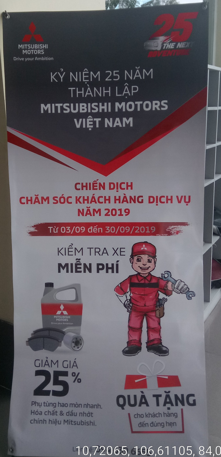 Chiến dịch dịch vụ , bảo dưỡng từ 3.9