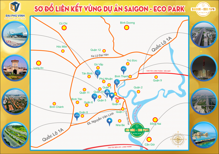 DỰ ÁN SAIGON ECO - PARK ĐẤT VÀNG ĐÔ THỊ - GIÁ TRỊ MUÔN ĐỜI