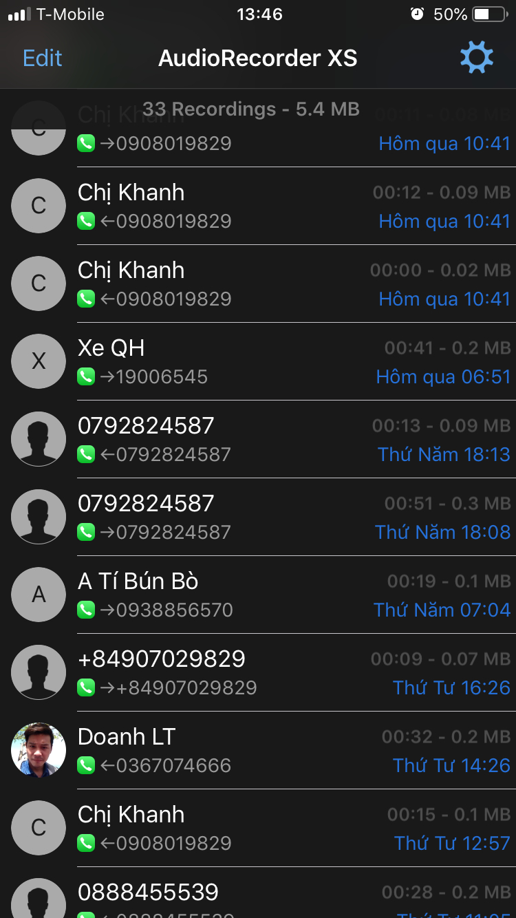 App ghi âm của ai phôn...? App ghi âm của ai phôn...?