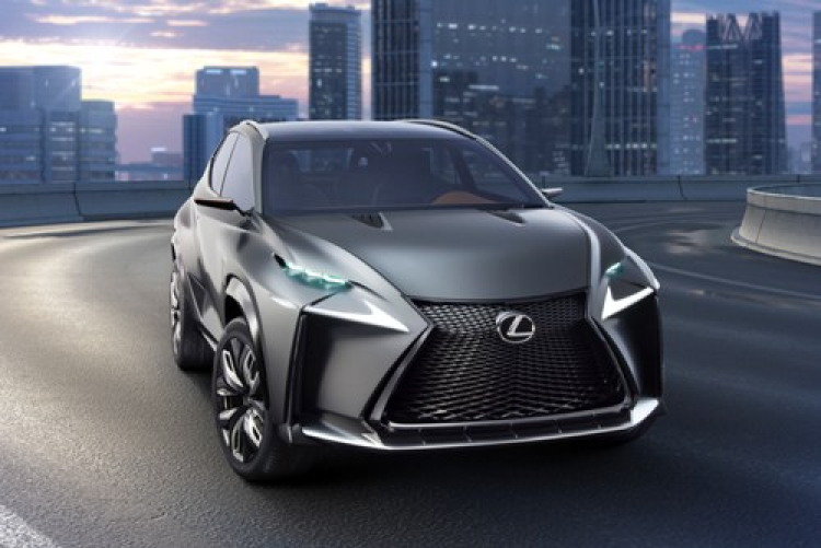 Lexus ra mắt LF-NX Concept phiên bản turbo 2.0 lít tại triển lãm Tokyo Motor Show