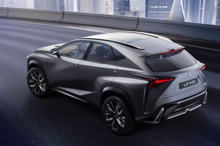 Lexus ra mắt LF-NX Concept phiên bản turbo 2.0 lít tại triển lãm Tokyo Motor Show
