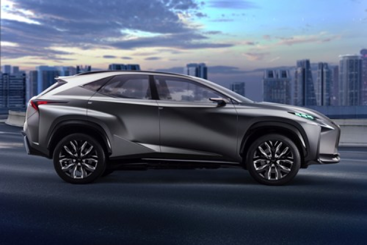 Lexus ra mắt LF-NX Concept phiên bản turbo 2.0 lít tại triển lãm Tokyo Motor Show