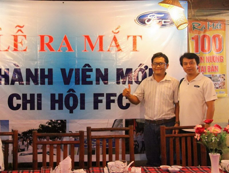 Một vài hình ảnh buổi tiệc ra mắt thành viên mới của chi hội FFC