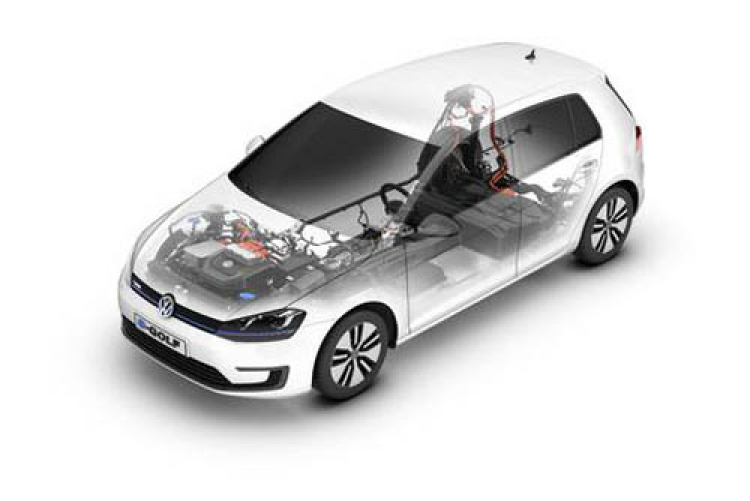 VW e-Golf 2015 sẽ ra mắt tại Los Angeles Auto Show 2013