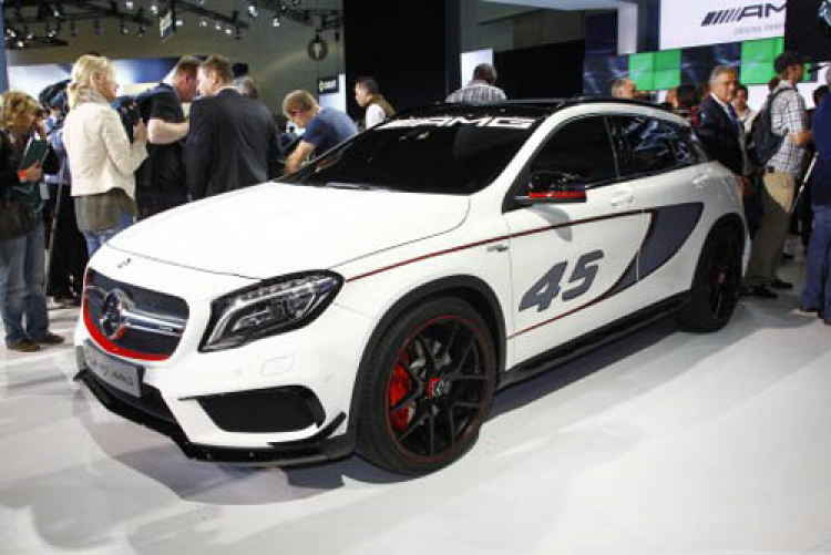 Mercedes-Benz GLA45 AMG concept ra mắt tại Los Angeles Auto Show 2013