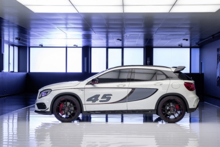 Mercedes-Benz GLA45 AMG concept ra mắt tại Los Angeles Auto Show 2013