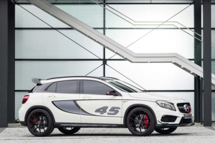 Mercedes-Benz GLA45 AMG concept ra mắt tại Los Angeles Auto Show 2013