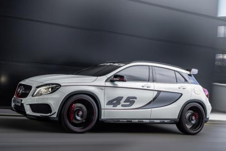 Mercedes-Benz GLA45 AMG concept ra mắt tại Los Angeles Auto Show 2013