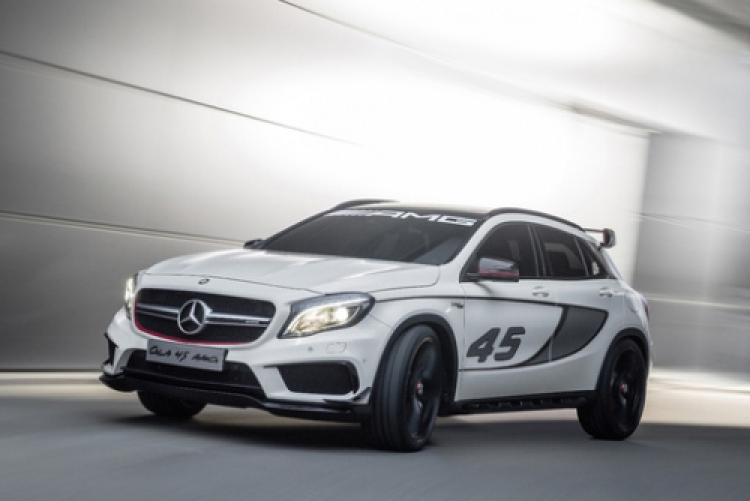 Mercedes-Benz GLA45 AMG concept ra mắt tại Los Angeles Auto Show 2013