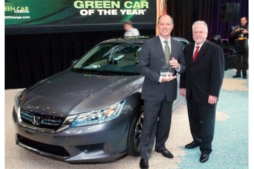 Honda Accord đoạt danh hiệu “Xe xanh của năm 2014”