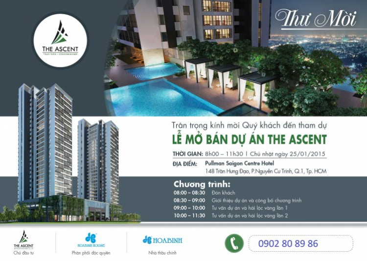 Em xin thông tin về dự án The Ascent Thảo Điền Em xin thông tin về dự án The Ascent Thảo Điền