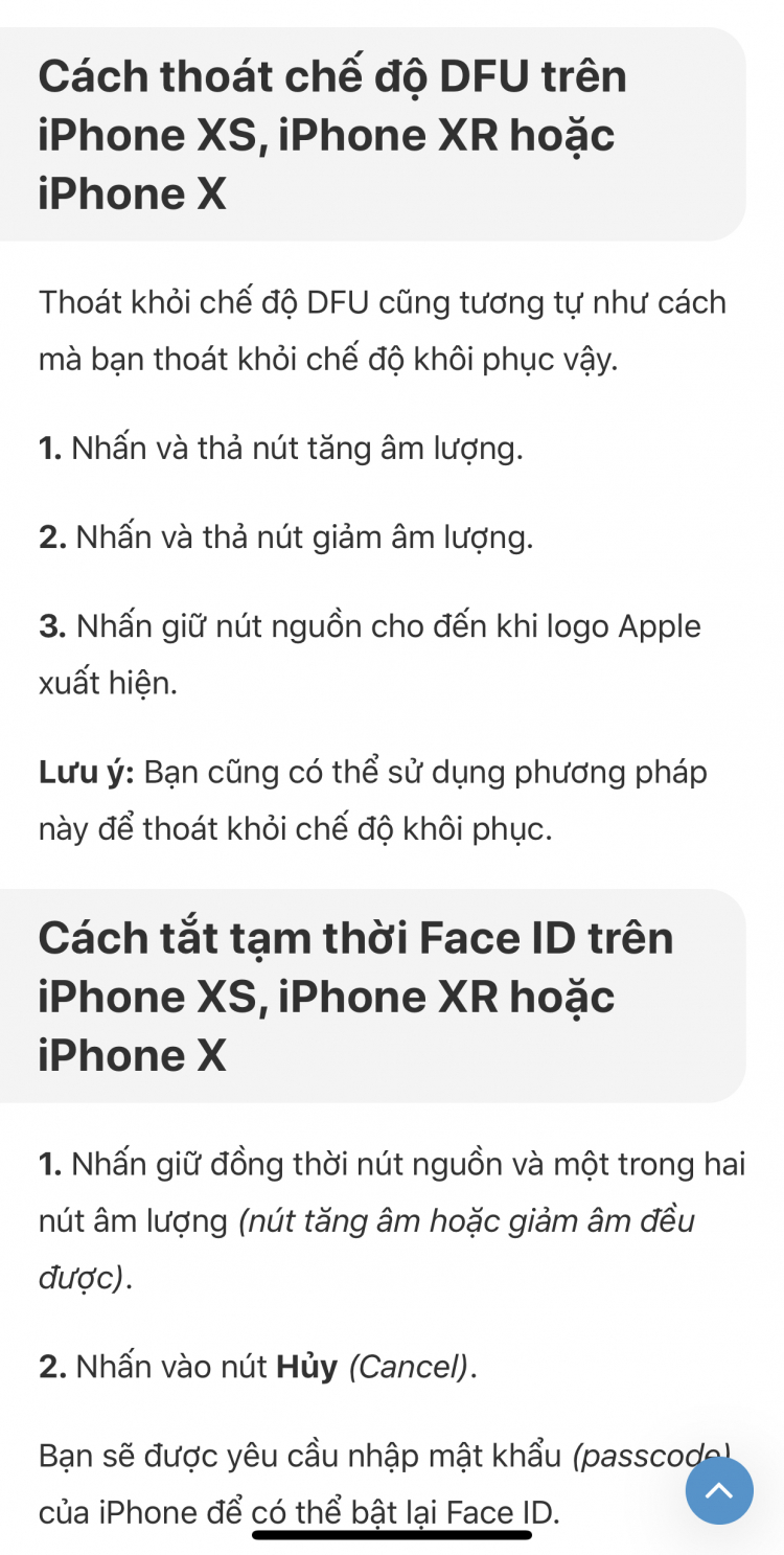 Bảo hành iphone xách tay tại VN