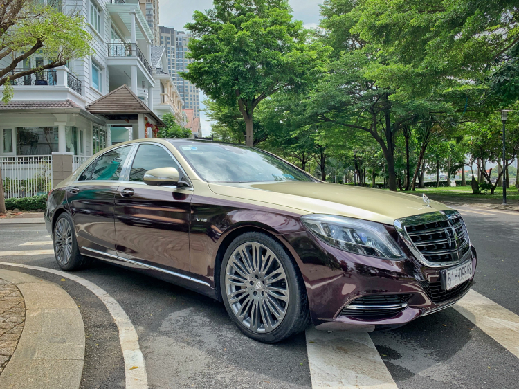 Bán Mercedes S400 lên Maybach model 2017 biển Lộc Phát full option bảo dưỡng chính hãng ...