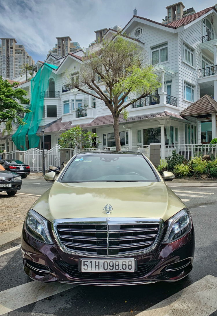 Bán Mercedes S400 lên Maybach model 2017 biển Lộc Phát full option bảo dưỡng chính hãng ...