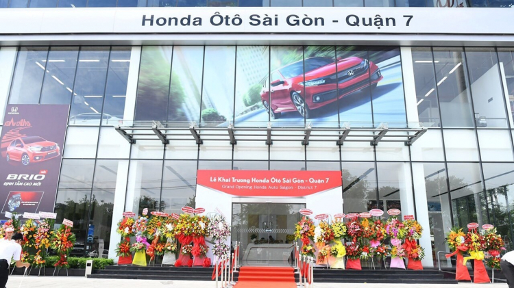 Khai trương Đại lý Honda Ôtô thứ 5 tại Thành phố Hồ Chí Minh - Honda Ôtô Sài Gòn - Quận 7