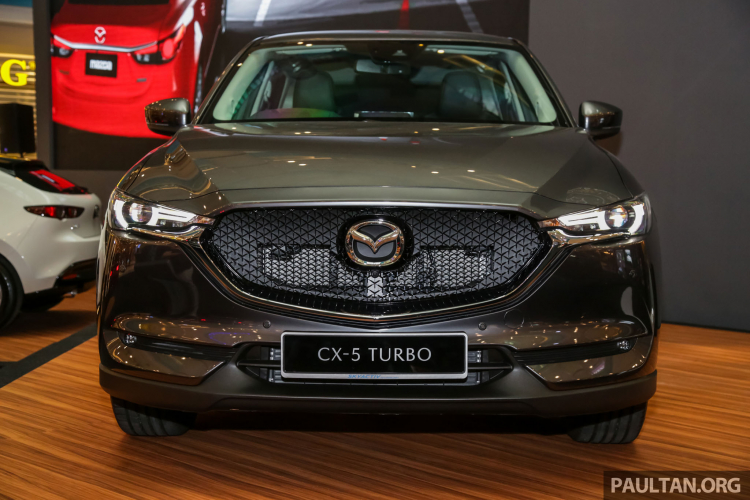 Mazda giới thiệu CX-5 máy 2.5L tăng áp mạnh 227 mã lực tại Malaysia