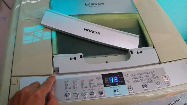 Máy giặt Hitachi báo lỗi C3?