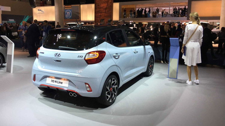 Hyundai i10 N Line 2020 ra mắt: lắp động cơ tăng áp 1.0L